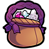 Glittering Crystal Basket